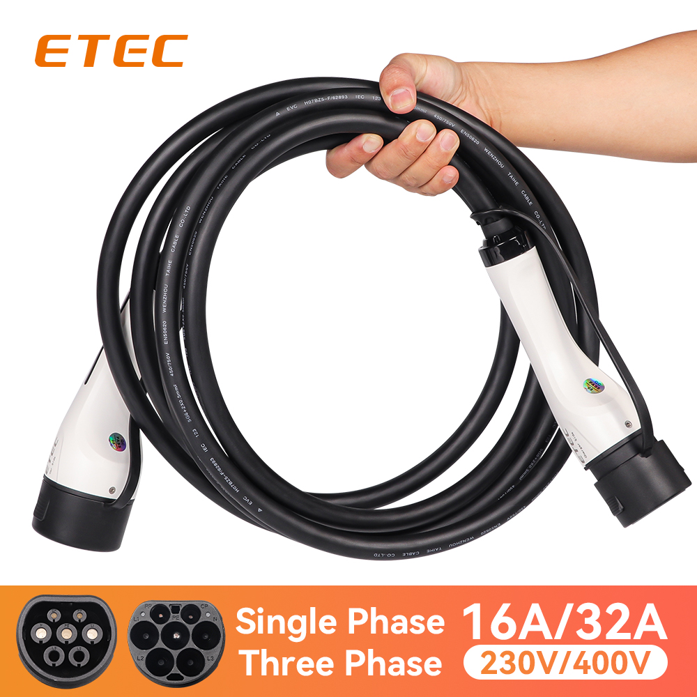 AC EV Charging Cable TYPE2, EV Charging Connector and Cable - ETEK